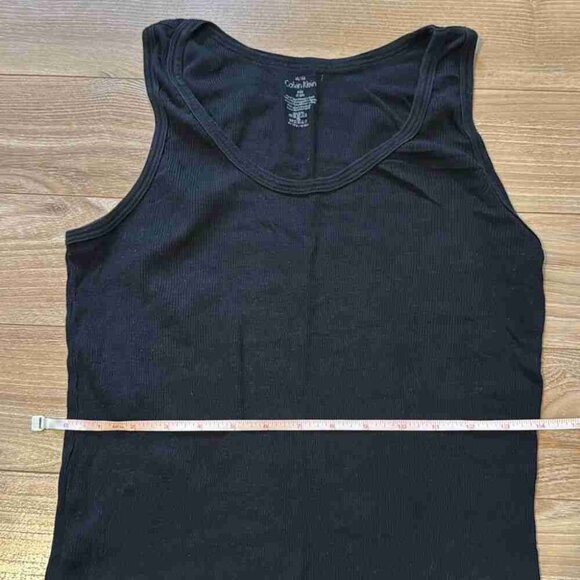 Calvin Klein Black Tank Top Size Medium - Picture 3 of 5